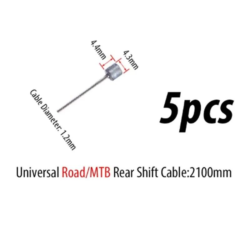 5/10PC Bicycle Brakes Line Road Mountain Bike Brake Cable Bicycle Shift Cable Durable Road MTB Brake Shift Wire