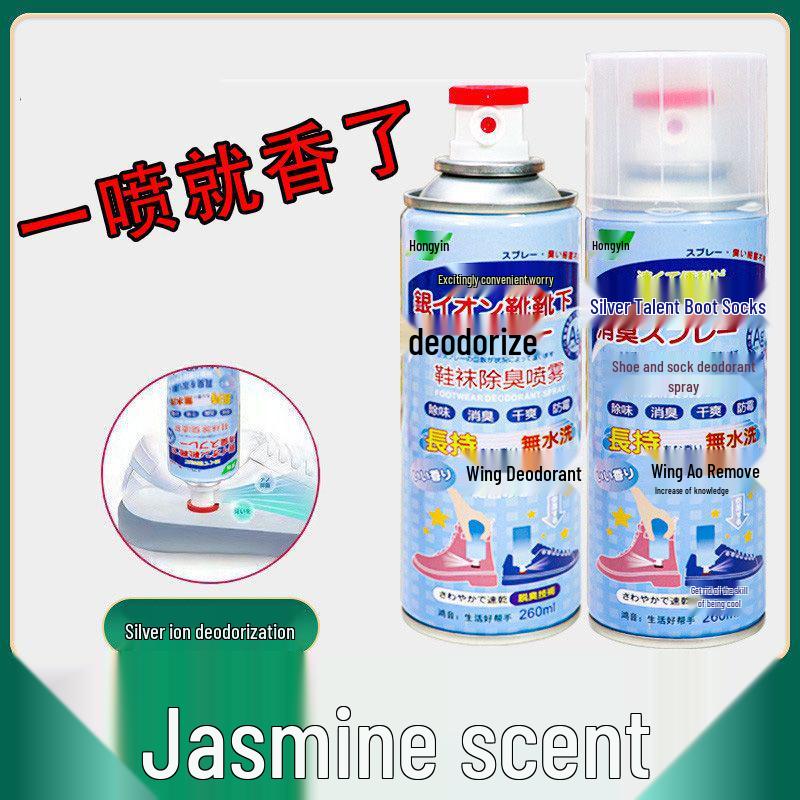 Shoe & Sock Deodorizing Spray - Eliminates Foot Odor, Refreshes Shoes, Neutralizes Sweat & Odors, Leaves Pleasant Fragrance