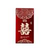 3pcs Traditional New Year Red Envelopes Flocking Lucky Red Pocket  Lunar New Year Gifts