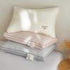Cotton and Linen Fiber Pillows: Cervical Spine Support and Sleep Aid for Children, Students, Dorms, Single Pillow, and Home Use