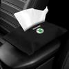 AAABO1 Car Suede Tissue Boxes for Skoda Octavia 2 A7 Tour RS Fabia 2 1 Rapid  Kodiaq Superb Kamiq Vehicle Internal Styling Decoration