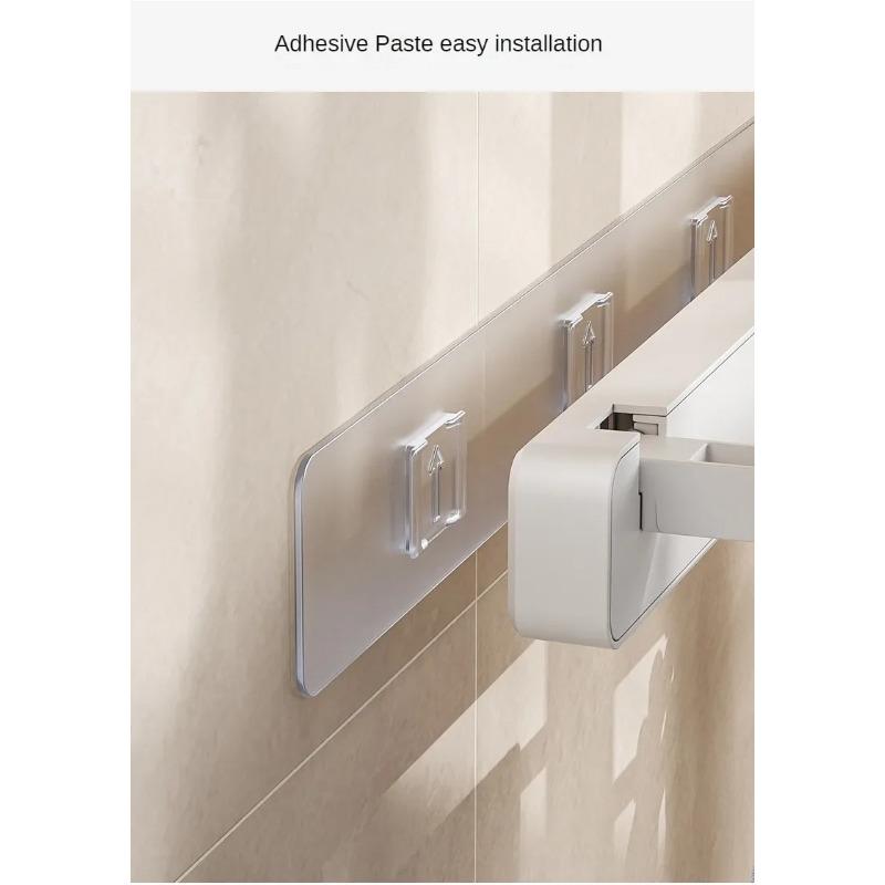 1PACK Folding Clothes Racks Wall Mounted Drying Clip Windproof Clip Clothing Rack Hanger Household Sock Drying Clothes Clotheslines