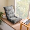 Adjustable Floor Lounge Chair Bedroom Balcony Window Seat Fabric Folding Single Seater With Metal Frame High-Density Foam
