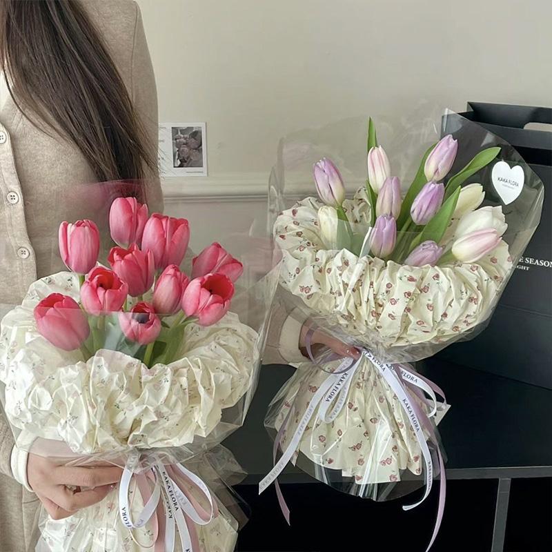Flower Packaging Paper Gift Wrapping Paper Decorative Pack Papers for Gifts Pack Accessorie Birthday Wedding Party Gifts Paper