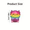 /12/24Pcs Kids Adult Mini Kawaii Newt Cute Stress Relief Squeeze Toys Random Slow Rising Toy Carnival Goodie Party Send Gift