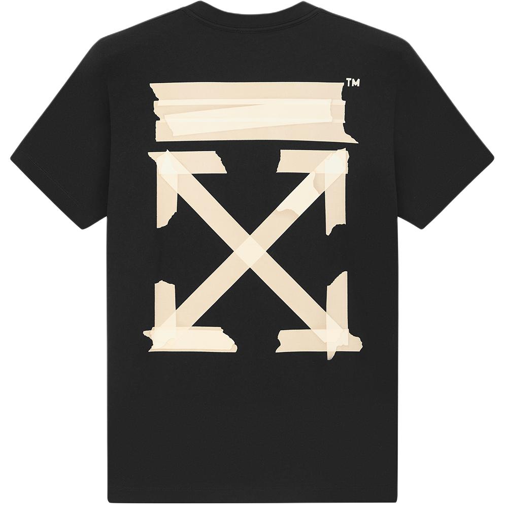 OFF WHITE šaura piegriezuma T krekls