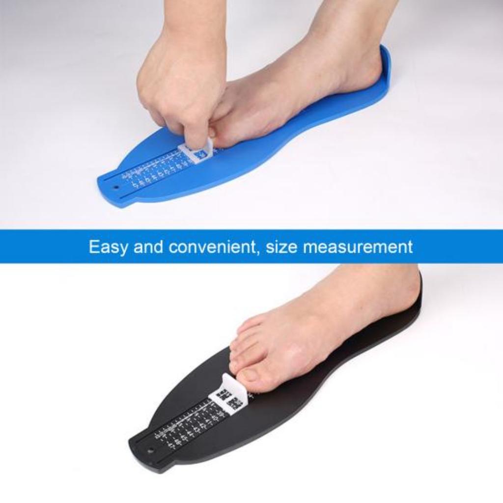 Durable Shoe Size Ruler Foot Measuring Instrument Measuring Ruler Foot Measuring Device Foot Care Device