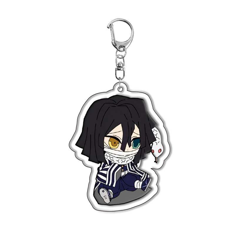 Demon Slayer Kimetsu no Yaiba Tanjiro Nezuko Acrylic Keychain Pendant Anime Merchandise Custom  Ready Stock