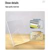 Cross-border Exclusive Acrylic Photo Frame - 6x7, 8x10 Inch Magnetic Stand Desktop Display