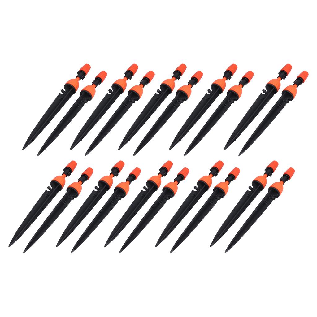 20 Set Multifunctional Spray Dripper Adjustable Irrigation Atomizing Sprinklers Drip Irrigation