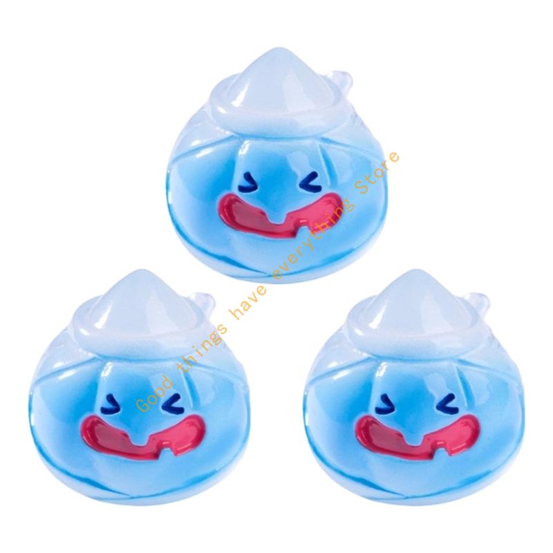 Creative Halloweens Illuminating Pumpkins Miniature Landscape Ornaments for Garden Tabletop Decoration 55KF