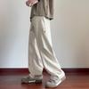 Wassup Sohot Men's Casual Wide-Leg Cargo Pants