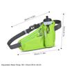 Sports Hydration Belt Bag Running Belt Waist Pack Bum Bag with Water Bottle Holder for Men Women Running Cycle Hiking Walking