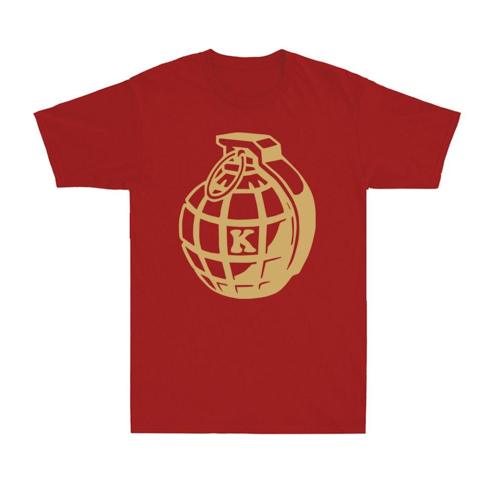 Golden Chaos Grenade A Real Stateunisext Discordian Unisexs Cotton Tshirt Tshirt