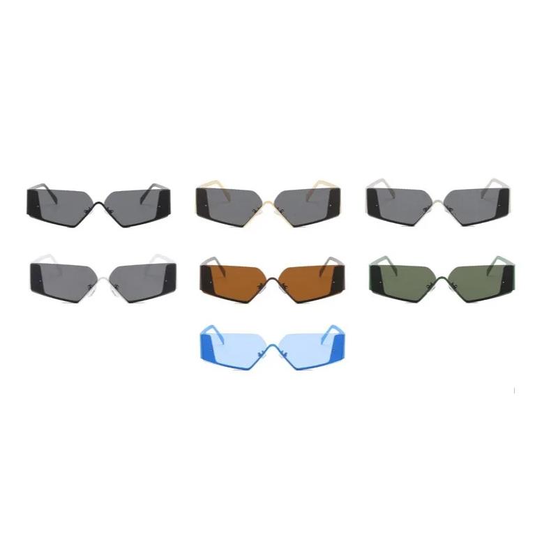 Retro Geometry Sunglasses Women Luxury Small Square Sun Glasses Ladies Men Fashion Y2k Punk Eyewear Shades