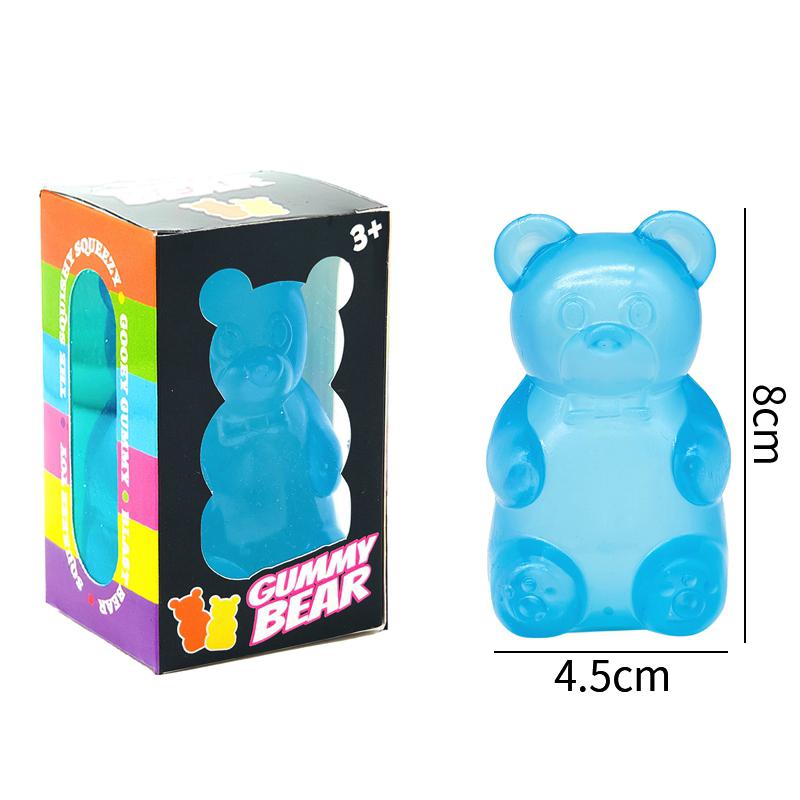 Jellyfish Squishy Nee Dooh Octopus Squishy Toys Asmr Squishy Stress Ball Glitter Jelly Slow Rebound Decompression Tool