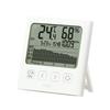Tanita Thermo-Hygrometer and Barometer [Large Screen and Easy-to-read Graphs Show Changes In Air Pressure, Temperature, and Humidity] Clock, Barometer