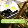 Super Bright Bike Front Light Cycling 7 Lighting Mode Head Flashlight Colorful Warning Side Lamp for Hiking Night Riding Safety