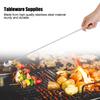 Colher de Aço Inoxidável Colher de Mistura Telescópica de Aço Inoxidável 62cm de Comprimento Extensível para Churrasco Utensílios de Mesa Colher