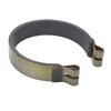 4in Brake Band Pin Kit Steel Ceramic High Performance 0.98in Width for Go Karts Minibikes ATVs Drums
