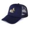 Flower Butterfly Printed Snapback Cap Adjustable Hip Hop Distressed Baseball Hat Unisex for Travelling Tennis Outdoor Sports
