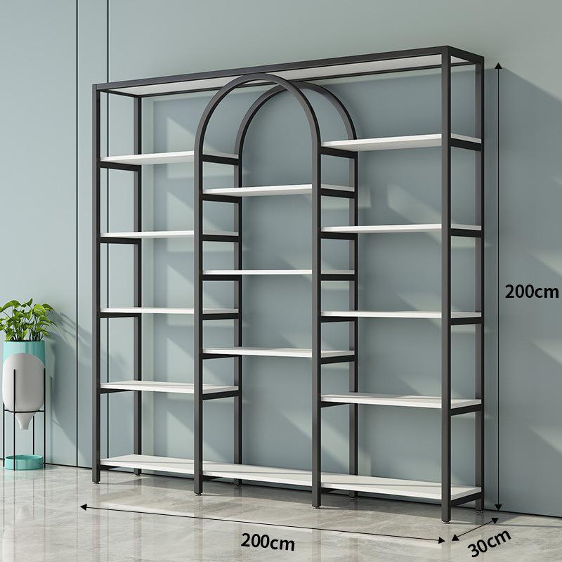 Elegant Display Stand: Nail Art and Skincare Storage Rack for Beauty Salons
