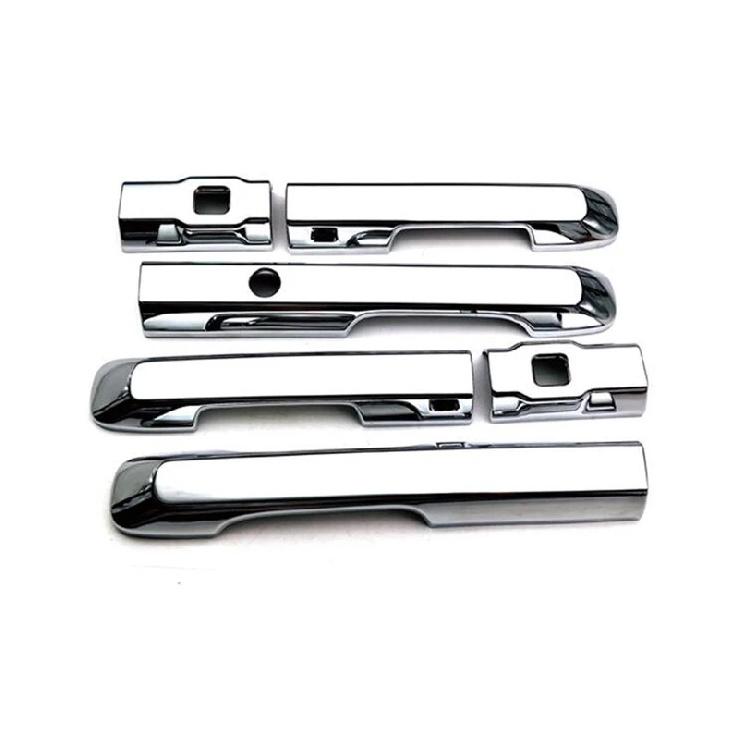 For Honda Stepwgn RP6–8   ABS Chrome Door Handle Cover With Smart Key Hole Catch Cap Trim Molding ABS Chrome
