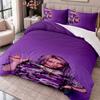 Billie Eilish 3Pcs Bedding Set Duvet Cover With Two Pillowcases For Bedroom Home Decoration