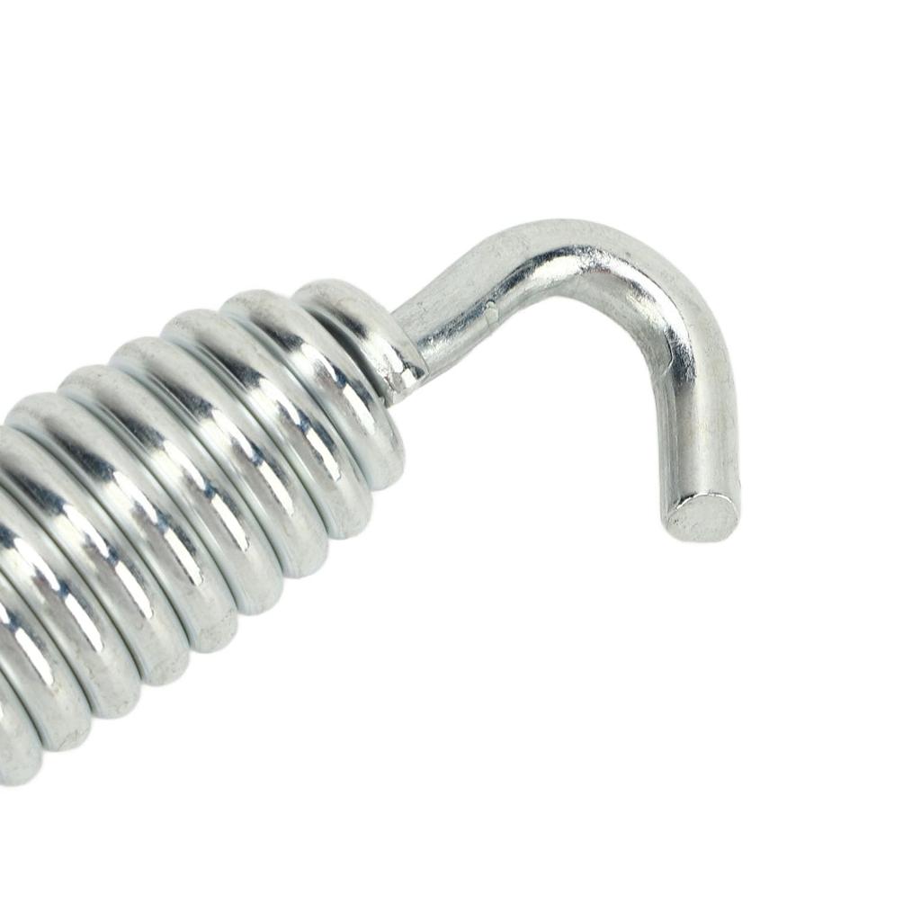 3-7/8" Motorcycle Kickstand Spring for 50005-85A Silver Chrome Side Stand Spring 1200 883, Silver