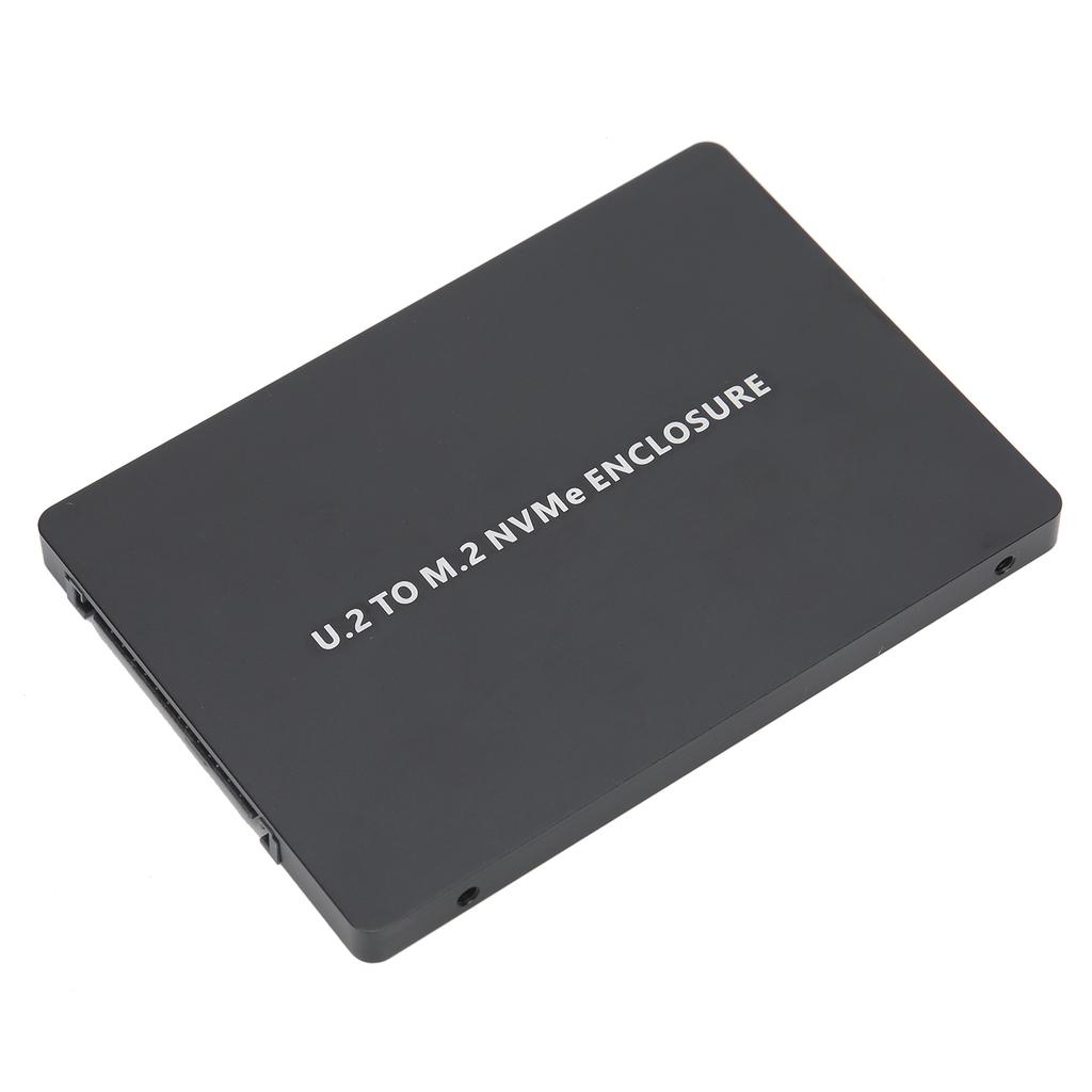 Hard Disk Box U2BOX PCIE3.0 NVME To U.2 Adapter Card SFF8639 Aluminum U2 SSD EnclosureBlack  (Not