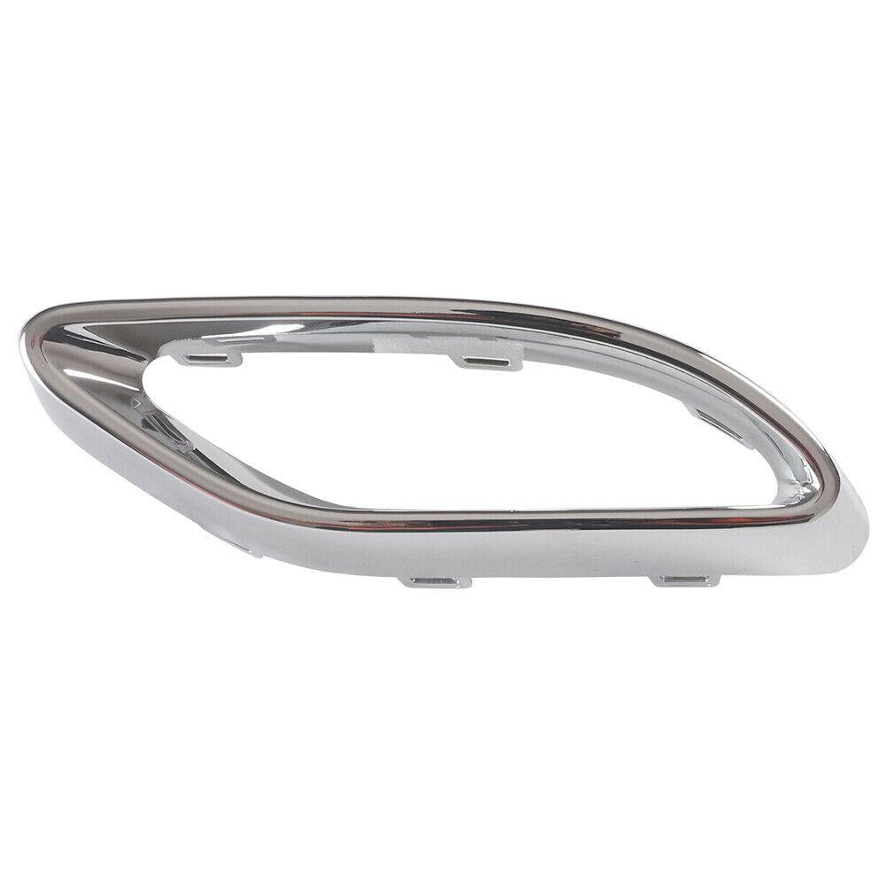 Glänzend schwarze Auspuffendkappen-Verkleidungen Ersatz für Mercedes‑Benz A B C E GLC CLS‑Klasse W117 W205 W177 W238 W213 W253