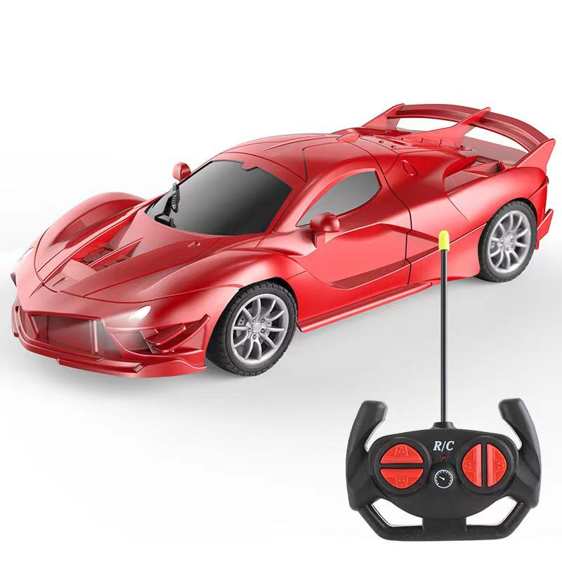 Rechargeable Pink Princess Remote Control Drifting Sports Car Toy