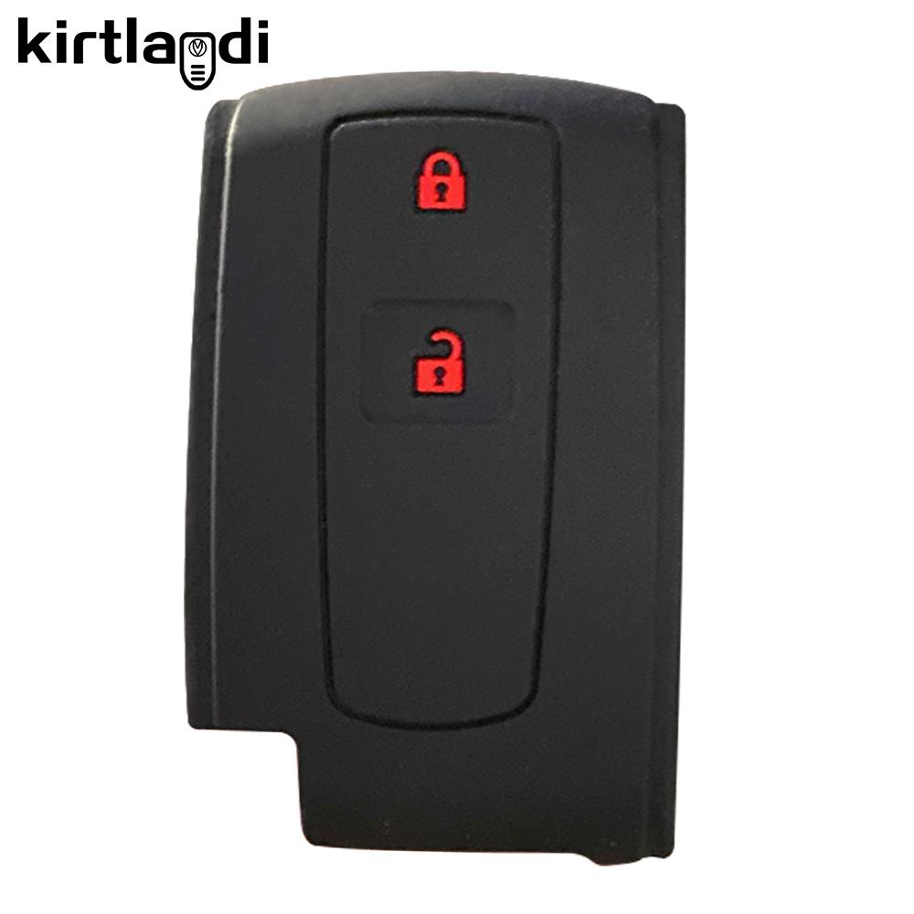 Silicone Car Key Fob Cover Case Shell Set for TOYOTA Corolla Verso 2004 2006 2007 Prius Gen 20 2005 2008 Remote Key Accessories