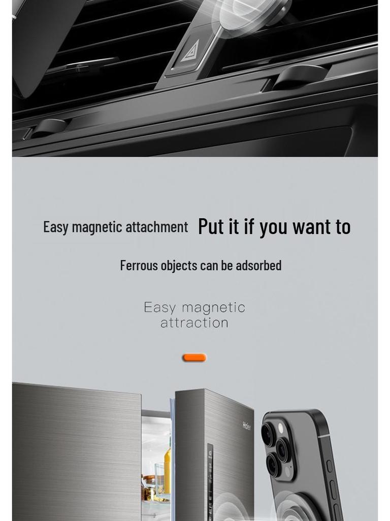 Doppelseitiger magnetischer Handy-Ständer & Ringhalter