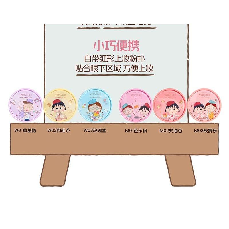 VEECCI - Touch Cushion Blush Chibi Maruko Chan Edition - 6 Colors