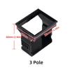 1 Piece DZ47 Miniature Circuit Breaker Panel Buckle 1P 2P 3P 4P Air Switch Buckle Mounting Bracket Fixed Frame Holes