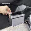 Foldable Car Trash Can Waterproof Hanging Storage Bag Automotive Garbage Storage Box  Copilot Door