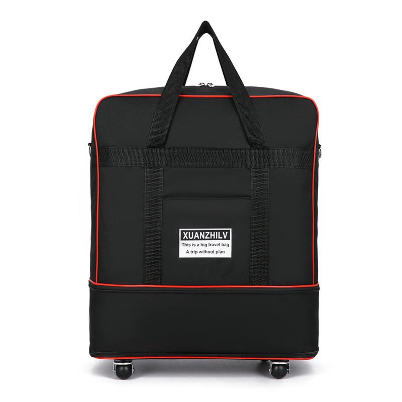 Expandable Foldable Travel Luggage with Universal Wheels - Large Capacity 158 Air Checked Baggage