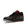 Air Jordan 2 Retro Low Christmas Men Sneakers Black Fire-Red Fir DV9956-006