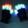 1Pc LED Glowing Light Up Glove Tip Finger Lighting Winter Warm Holiday Decor