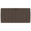 Storage Box Brown 117 X 45.5 X 57.5 Cm 270 L