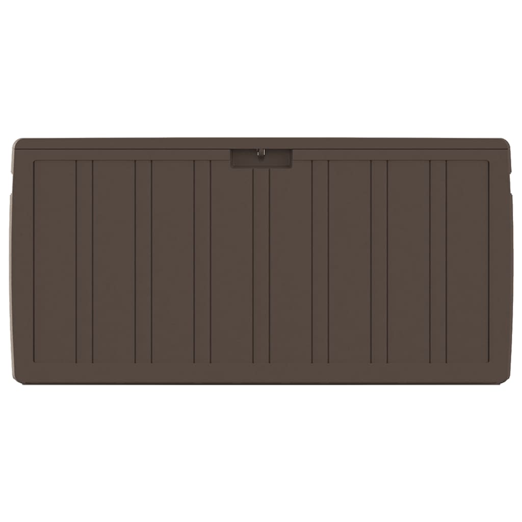 Storage Box Brown 117 X 45.5 X 57.5 Cm 270 L
