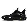 Anta Crazy Tide 4 Pro Year One Shock Absorption Anti-Slip Wear-Resistant Mid-Top Basketball Shoes Men Basketball Shoes Black 112321111-3