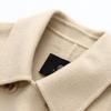 TaTu Women's Winter Lapel Wool Blend Mid-Length Coat