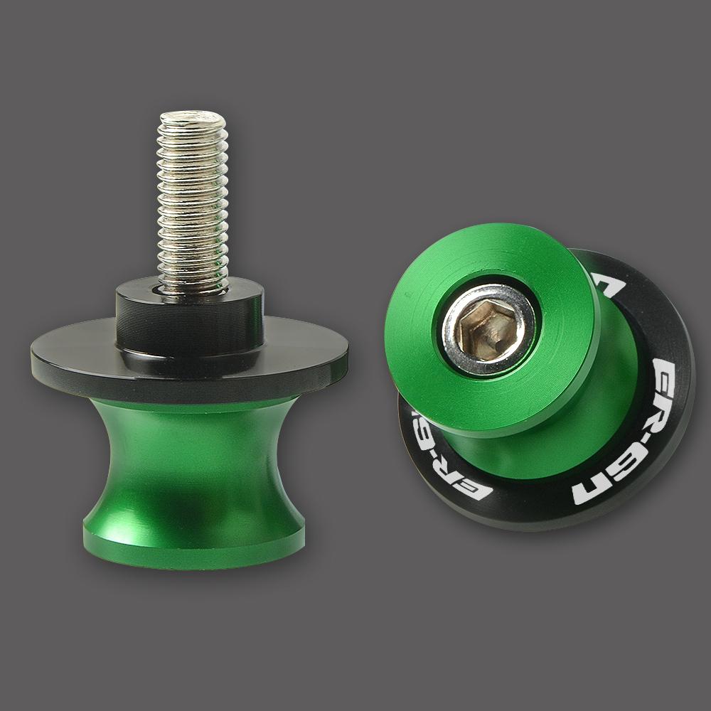 For Kawasaki ER6N ER-6N 2010 2011 2012 2013 2014 2015 2016 2017 2018   Motorcycle Swingarm Spools Slider Stand