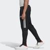 Adidas Knit Casual Running Pants Men Bottoms Black EA2475