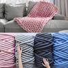 500g Super Thick Chunky Yarn Cotton Tube Yarn Merino Wool Alternative DIY Bulky Arm Knitting Blanket Hand Knitting Spin Yarn