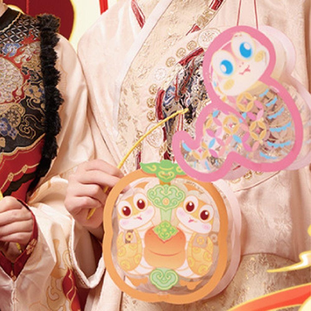 Traditional New Year Luminous Lantern Cute Celebration Lantern  Lantern Festival