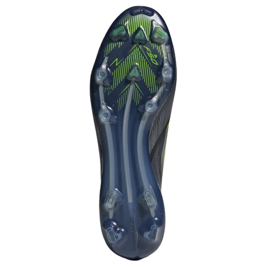 Adidas Adizero F50 Elite Bez tkaniček FG Electric Stealth Pack Unisex Kopačky Černá Core-Black Iron-Metallic JH7629