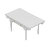 1: 12   Desk Wooden Modern  Ature Table   Writing Desk Toy Furniture Decoration